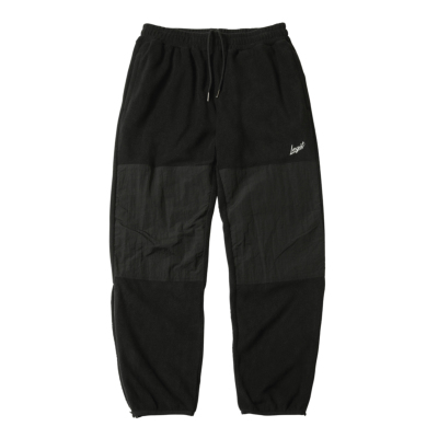 LEGIT t[XpcyNostalgic Fleece PantszBLACK 2502-2007