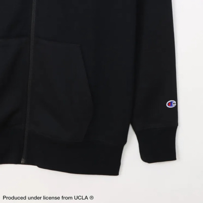 チャンピオン UCLA ジップフーデッドスウェット【C3-AB162 090