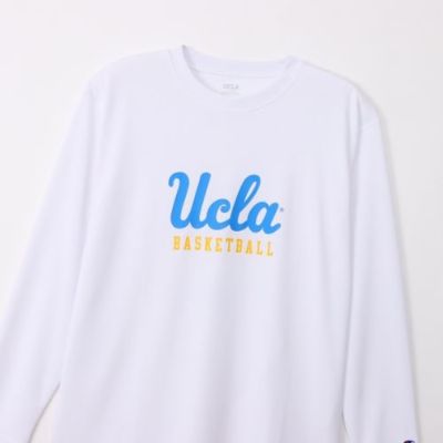 チャンピオン UCLA ロングTシャツ【C3-AB467 010】ホワイト