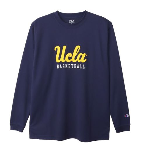 チャンピオン UCLA ロングTシャツ【C3-AB467 370】ネイビー