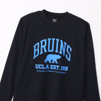 チャンピオン UCLA ロングTシャツ【C3-AB468 090】ブラック