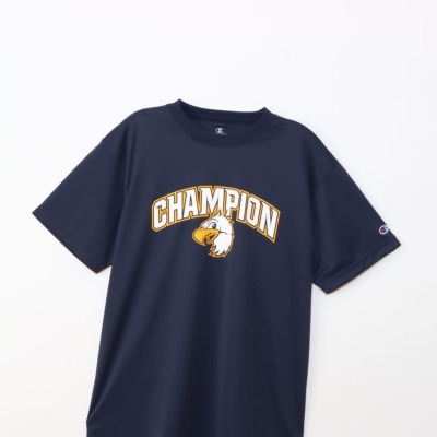 ☆韓国の人気☆【PXG】カラー ショート スリーブ Tシャツ Champion チャンピオン ショートスリーブTシャツ （ブラックX