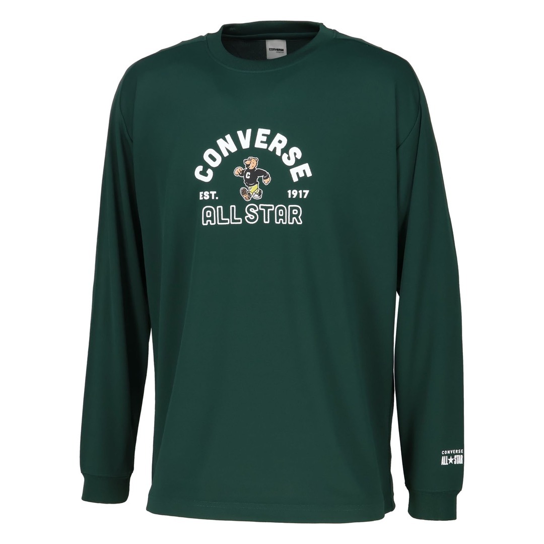 コンバース プリント ロングスリーブシャツ【CB252359L 4700】D