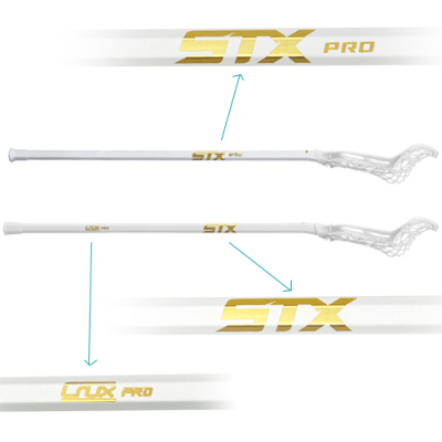 STX クラックスプロ エリート スティック ロックポケット | ラクロス