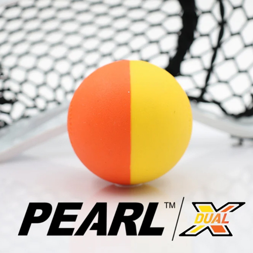 オレンジボール GUARDIAN PEARL デュアル X ノーバウンス ラクロスボール イエロー