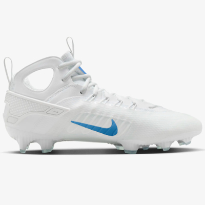 ラクロス　アメフト　スパイク　ナイキ　ハラチ9 Duke大学カスタム　28cm NIKE ハラチ9 エリート ラクロスシューズ ホワイト/ブルー