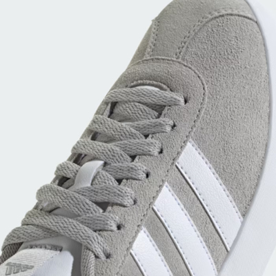 adidas VL コート3.0 シューズ グレー×ホワイト ID6280【日本未
