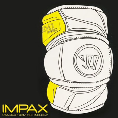 WARRIOR エボプロ 19 エルボーパッド | ラクロス用品専門店 LAX KONG